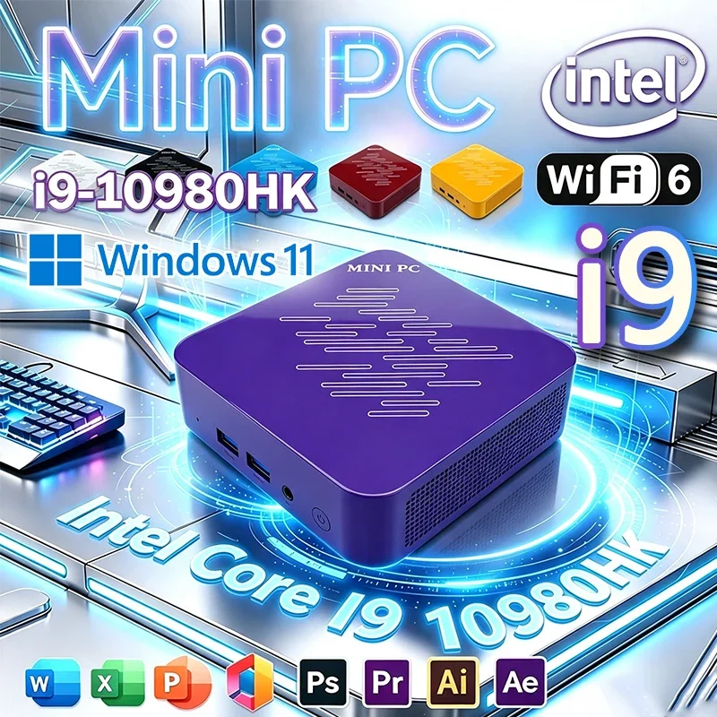 Pc Gaming Intel - Taşınabilir Yüksek Performanslı Mini Bilgisayar Intel